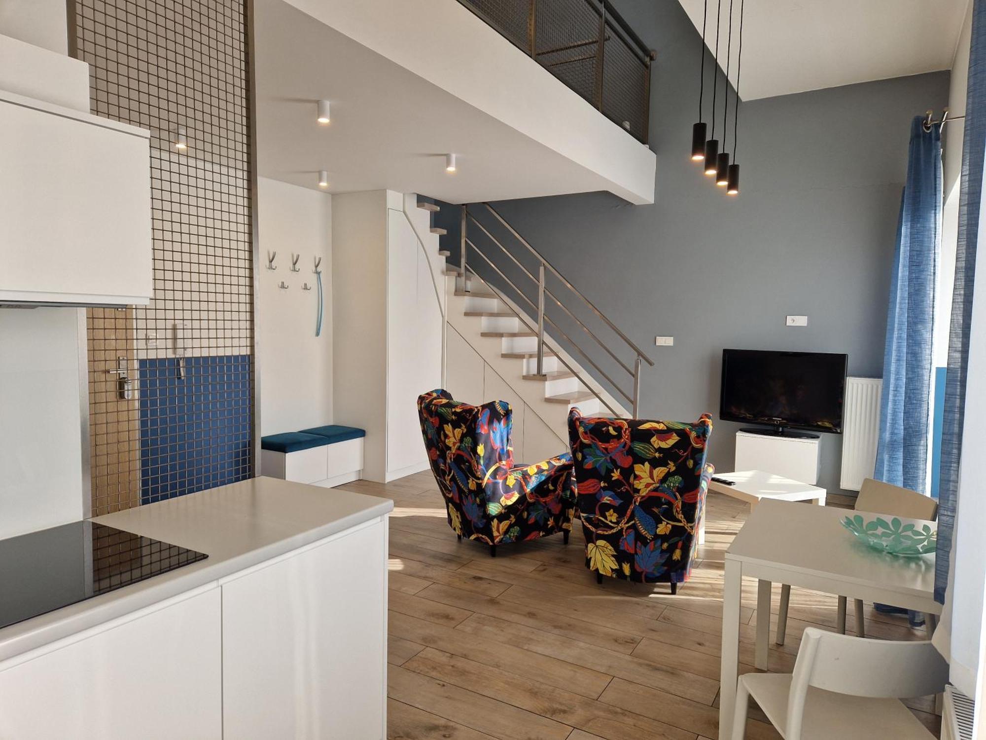 Apartament Dwupoziomowy Katoviçe Dış mekan fotoğraf